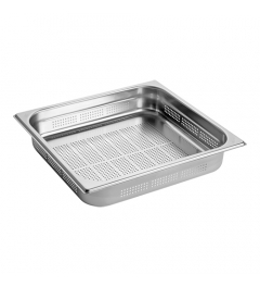 Bac Gastronorm inox GN2/3 65mmh perforé